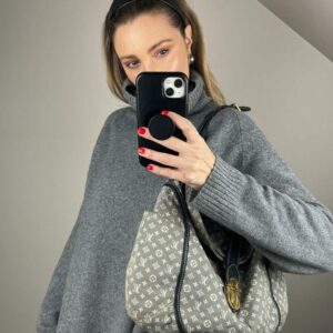 LV Grey Monogram Idylle Romance Bag