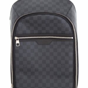 LV Black Damier Michael Backpack