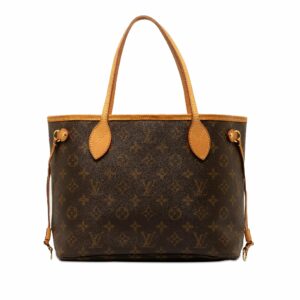 Brown LV Monogram Neverfull PM Tote Bag