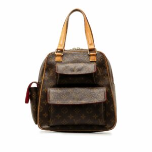 Brown LV Monogram Excentri-Cite Handbag