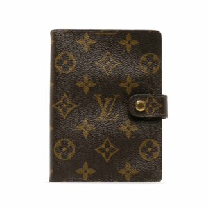 Brown LV Monogram Agenda PM