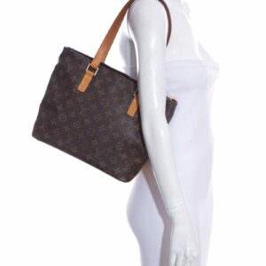 LV Brown Monogram Cabas Piano Tote