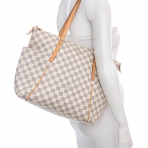 LV White Damier Azur Totally Handbag