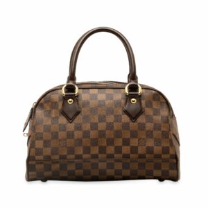 Brown LV Damier Ebene Duomo Handbag