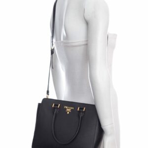 Prada Black Saffiano Leather Handbag