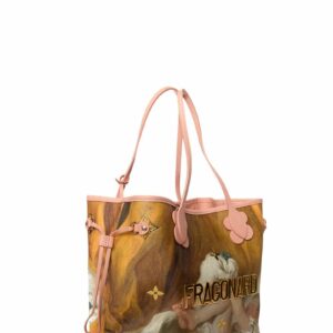 LV Multi Colored Jeff Koons Masters Collection Fragonard Tote