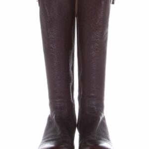 Prada Sport Brown Leather Riding Boots SZ 40
