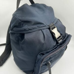 Prada Navy Nylon Backpack