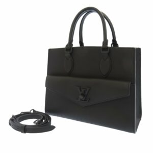 LV Lockme PM Black Calfskin