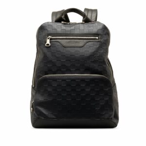 Black LV Damier Infini Avenue Backpack