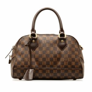 Brown LV Damier Ebene Duomo Handbag