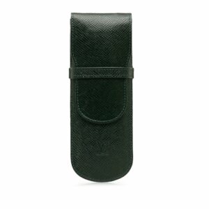 Green LV Taiga Etui Pen Case