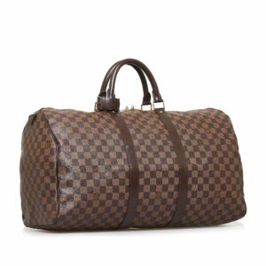 LV Keepall 50 Damier Ebene Canvas