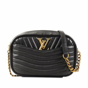 Black LV New Wave Camera Bag