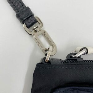 Prada Nylon Clutch Bag in Camouflage, Yellow and Black