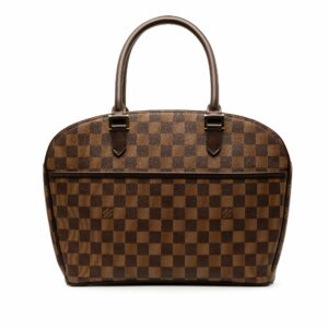 Brown LV Damier Ebene Sarria Horizontal Handbag