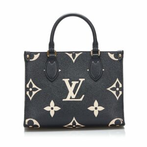 LV Onthego PM Black Monogram Empreinte