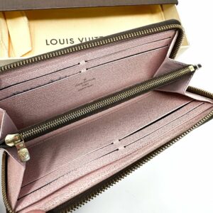 LV Clemence Wallet in Damier Ebene
