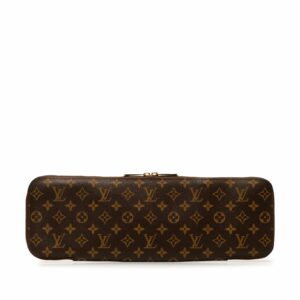 Brown LV Monogram Etui 5 Cravat Tie Case