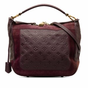 Purple LV Monogram Empreinte Audacieuse PM Satchel