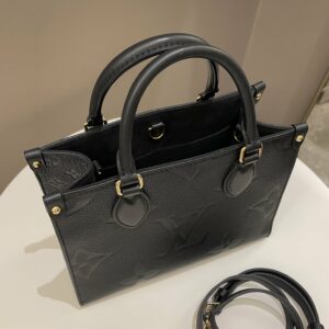 LV OnTheGo PM Black Empreinte