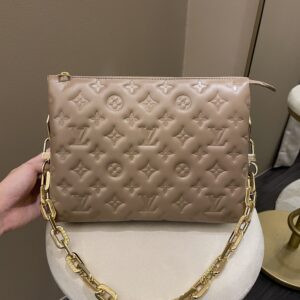 LV Coussin PM Taupe