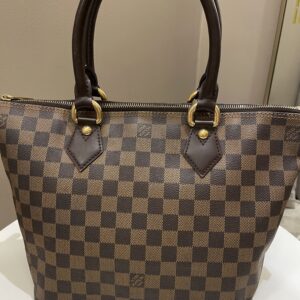 LV Saleya Shoulder Bag Damier Ebene