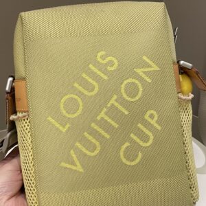 LV Cup Damier Weatherly Bag Lime Green