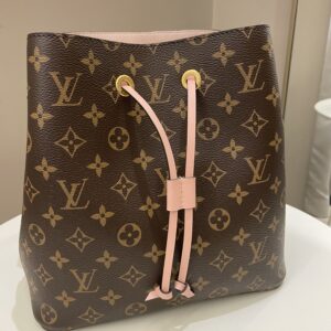LV Neonoe MM Monogram Rose Poudre