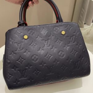 LV Montaigne BB Blue Empreinte