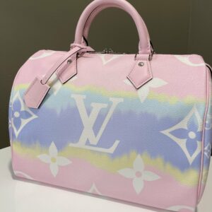 LV Escale Speedy Bandouliere 30 Bag Pastel Monogram