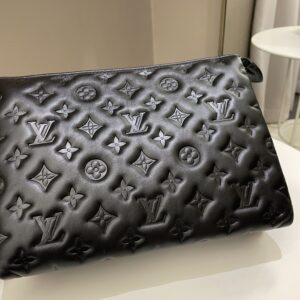 LV Coussin PM Black Monogram Lambskin