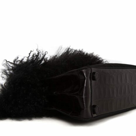 Prada-Black-Fur-Handle-Bag_94182F