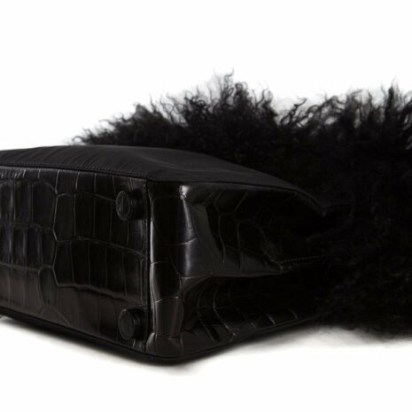 Prada-Black-Fur-Handle-Bag_94182H