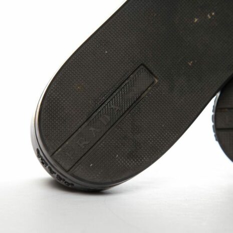 Prada-Black-Microsole-Bow-Detail-Suede-Slip-On-SZ-35.5_77551H
