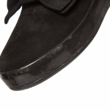 Prada-Black-Microsole-Bow-Detail-Suede-Slip-On-SZ-35.5_77551I