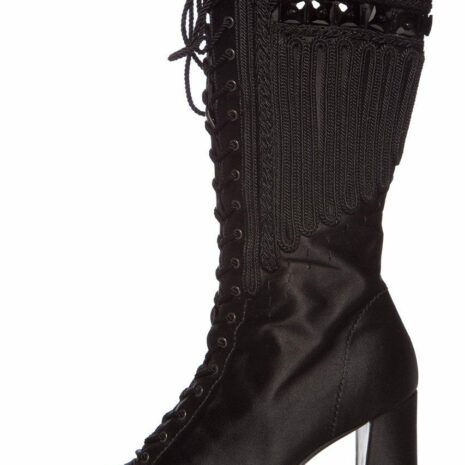 Prada-Black-Satin-Lace-up-Square-Toe-Boots-SZ-39.5_38310A