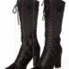 Prada-Black-Satin-Lace-up-Square-Toe-Boots-SZ-39.5_38310E