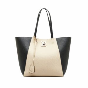 Beige LV LockMe Cabas Tote Bag
