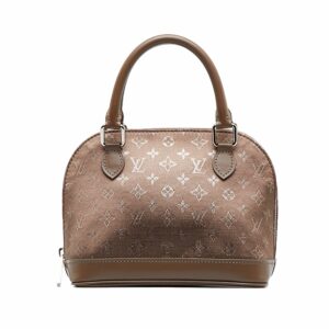 LV Alma Mini Brown Monogram Satin