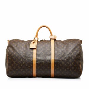 LV Keepall 60 Bandoulière Monogram Canvas
