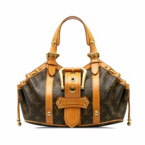 Brown LV Monogram Theda PM Handbag