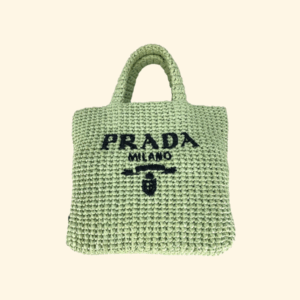 Prada Mini Tote Raffia