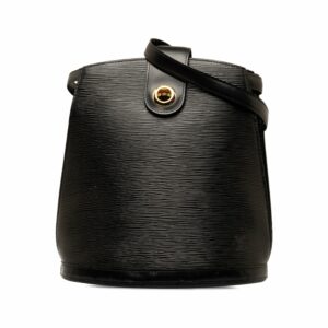 Black LV Epi Cluny Shoulder Bag
