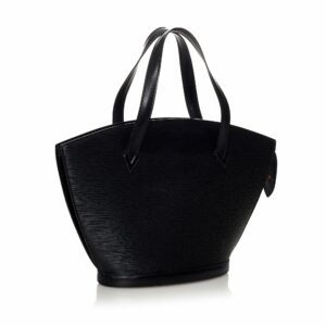 LV Saint Jacques PM Short Strap Black Epi
