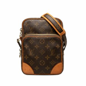 Brown LV Monogram Amazone Crossbody Bag