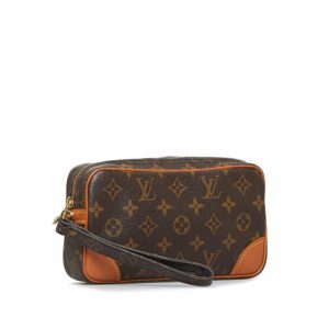 LV Marly Dragonne Clutch PM Monogram Canvas