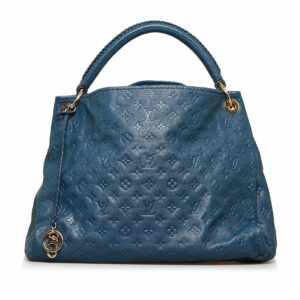 LV Arts MM Blue Monogram Empreinte
