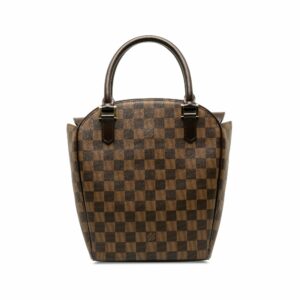 Brown LV Damier Ebene Sarria Seau Handbag
