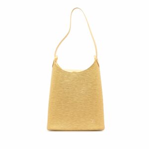 Yellow LV Epi Sac Verseau Shoulder Bag